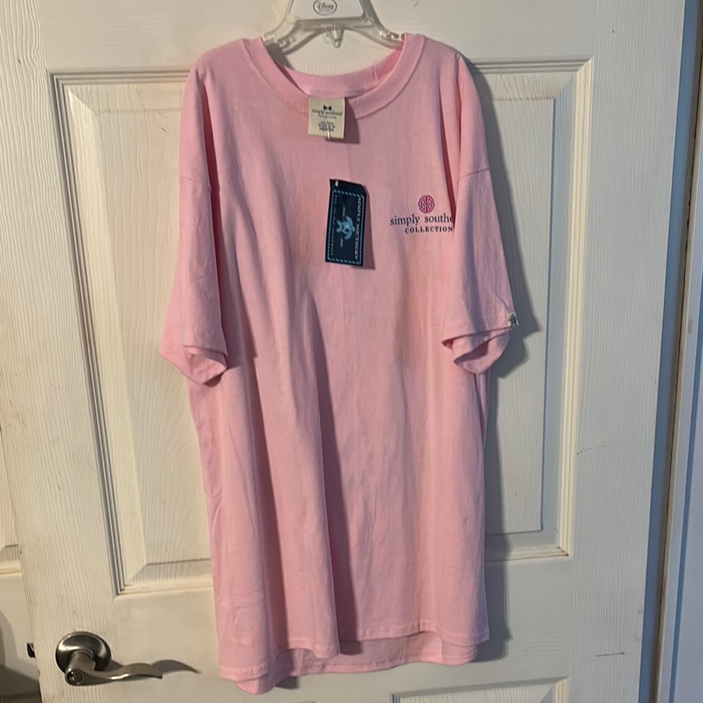 Simply Southern Pink Short Sleeve Tee